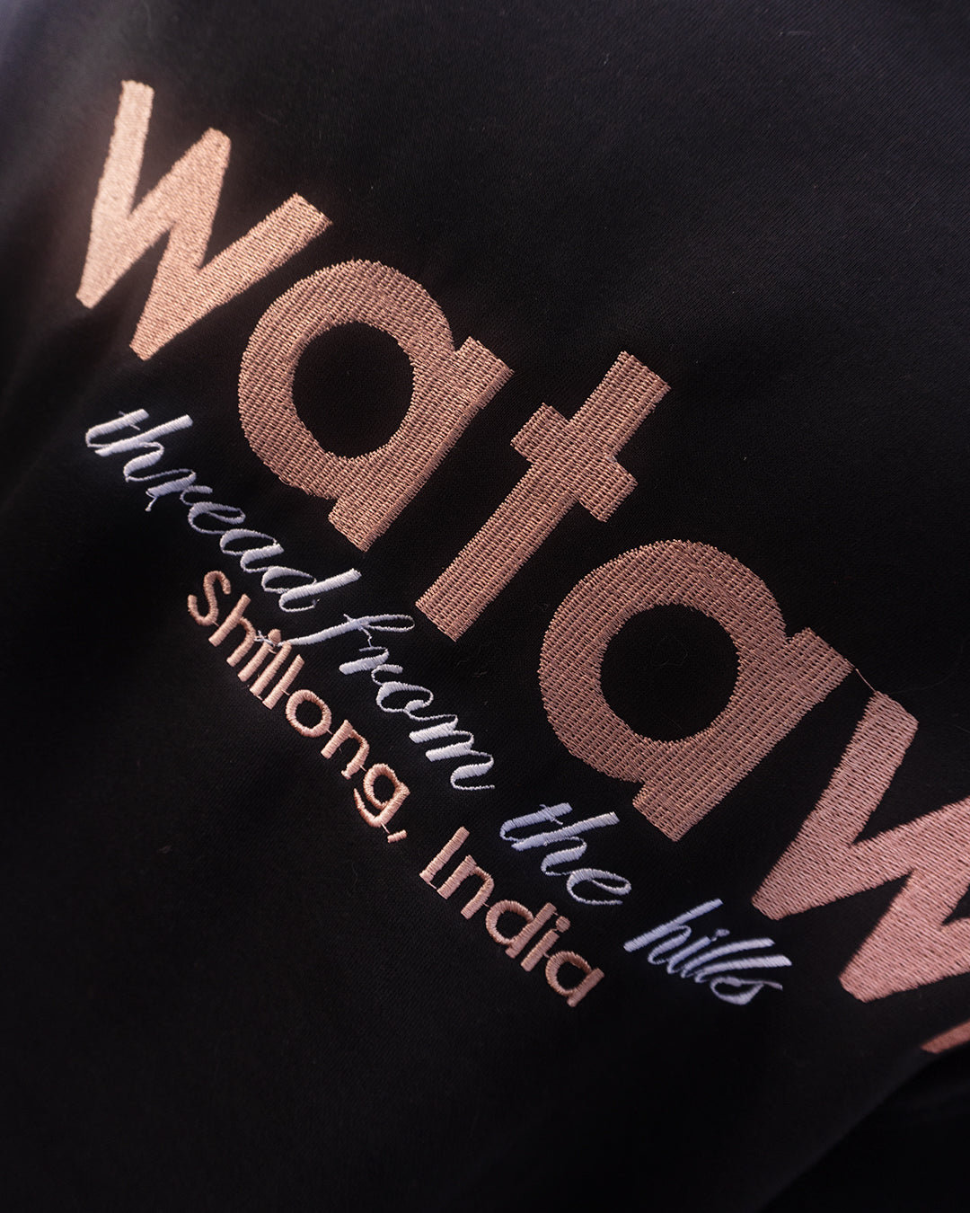 Black Quarter Zip Sweatshirt